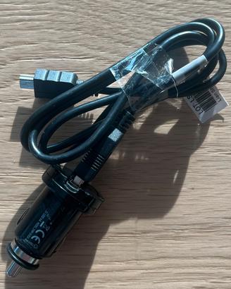 Cavo USB + caricatore da macchina Cellularline