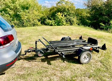 Carrello Rimorchio Trasporto Moto