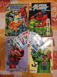 Lotto Albi Marvel + Carte da gioco