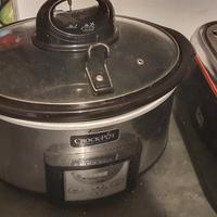 Crock-pot slow cooker 6L digitale bassa pot.