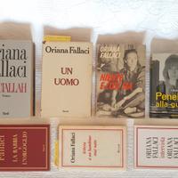 ORIANA FALLACI 7 Libri, 3 Prime edizioni