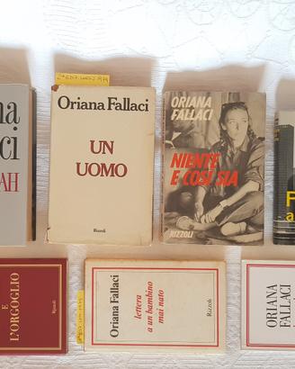 ORIANA FALLACI 7 Libri, 3 Prime edizioni