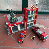 Lego technic 60004 stazione dei pompieri