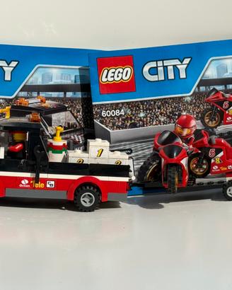LEGO City 60084 - Trasportatore di Moto da Corsa