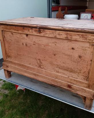 Cassapanca in Legno di Abete