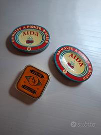 Scatoline portaspilli Vintage