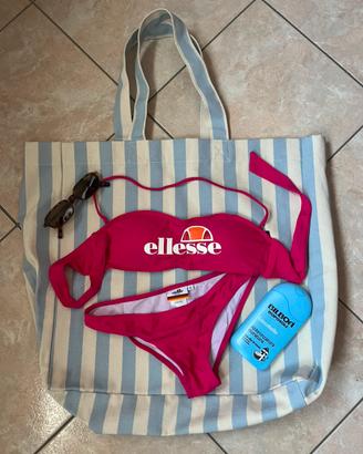 Costume Bikini Ellesse fuscia taglia S