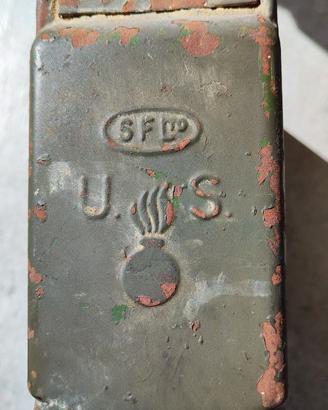 Ammo box USA WWII - Rara variante british SF Ltd