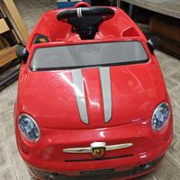 automobile gioco fiat 500 Abarth elettrica usata