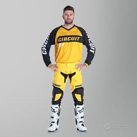 PANTALONE CROSS CIRCUIT MAREA Nero/Giallo