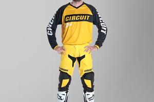 PANTALONE CROSS CIRCUIT MAREA Nero/Giallo