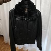 giacca in pelle da donna