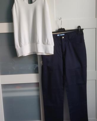 Completo pantalone Blumarine e canotta LeFull