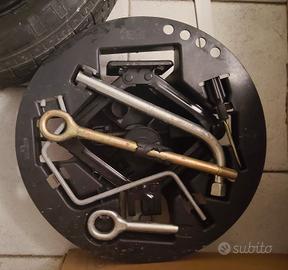 Kit ruotino e ruota di scorta 125/80 r15