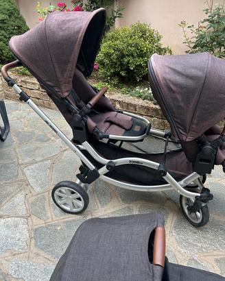 Passeggino gemellare ABC