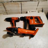 Hilti kit tasselatore avvitatore smerigliatrice 