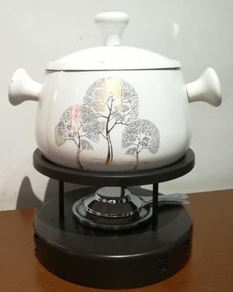 Pentola servizio bourguignon fonduta