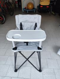 Seggiolino bimbo pieghevole campeggio 
