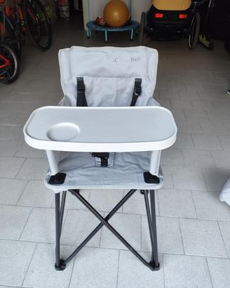 Seggiolino bimbo pieghevole campeggio 