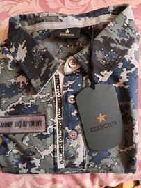 Maglia polo marca Esercito nuova autentica m/lunga