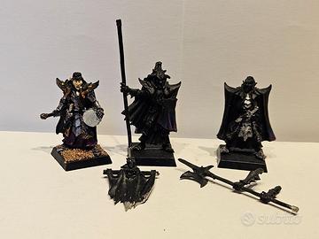 Guardie Nere Elfi Oscuri Warhammer in Metallo