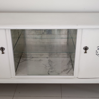 Credenza bianca opaco shabby pezzo unico