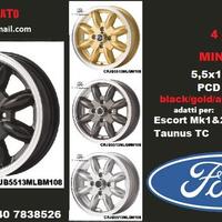 4 cerchi MINILITE 5,5X13 PCD 4X108 FORD