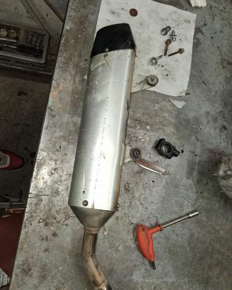 silenziatore fantic 125 xe