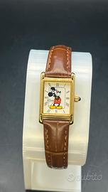 Orologio Disney Mickey Mouse Tank Vintage 🌟 Nuovo