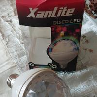 luce colorata rotante 