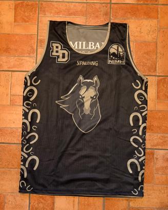 Canotta basket Spalding double face
