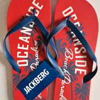 1 paio di ciabatte infradito uomo 45 