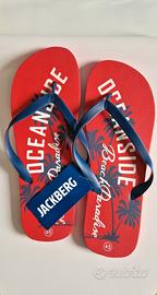 1 paio di ciabatte infradito uomo 45 