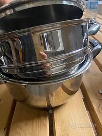 pentola tegame MC MONDIAL CASA acciaio