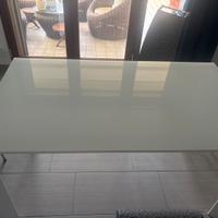 4 sedie calligaris + tavolo allungabile