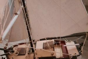 Modello di barca a vela