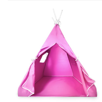 tenda indiana bambine bimbe rosa poliestere estern