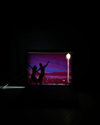 La La Land Diorama Light Box LED – Lampada Scena