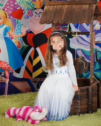 Pozzo in legno per set fotografico