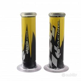 Coppia manopole Harri's Racing grigio 01687-HRGR