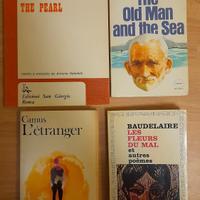 Libri classici letteratura in inglese e francese 