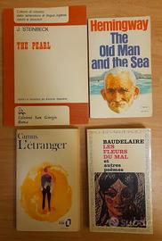 Libri classici letteratura in inglese e francese 
