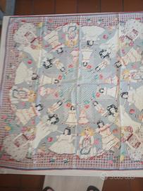 Foulard seta Da Vinci 