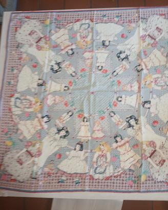 Foulard seta Da Vinci 