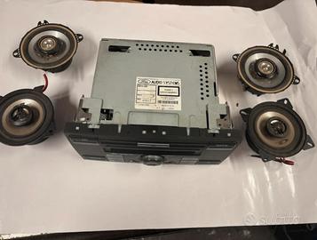 Lotto autoradio + 4 autoparlanti