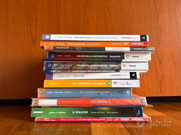 Libri scolastici per la 1ª superiore