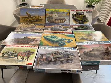 Kit Modellismo in Plastica Dragon,Tamiya, ecc.
