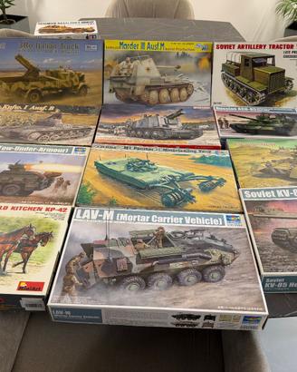 Kit Modellismo in Plastica Dragon,Tamiya, ecc.