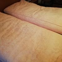 2 materassi in piuma d ' oca 