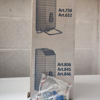 Dispenser in acciaio inox da parete